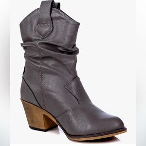 Charles Albert Modern Western Cowboy Gray Boot, Size 7M
